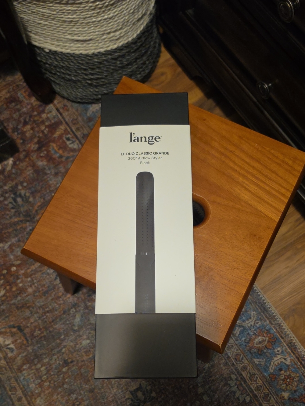 Lange Black Le Duo Classic Grande Airflow Styler - Sleek Packaging